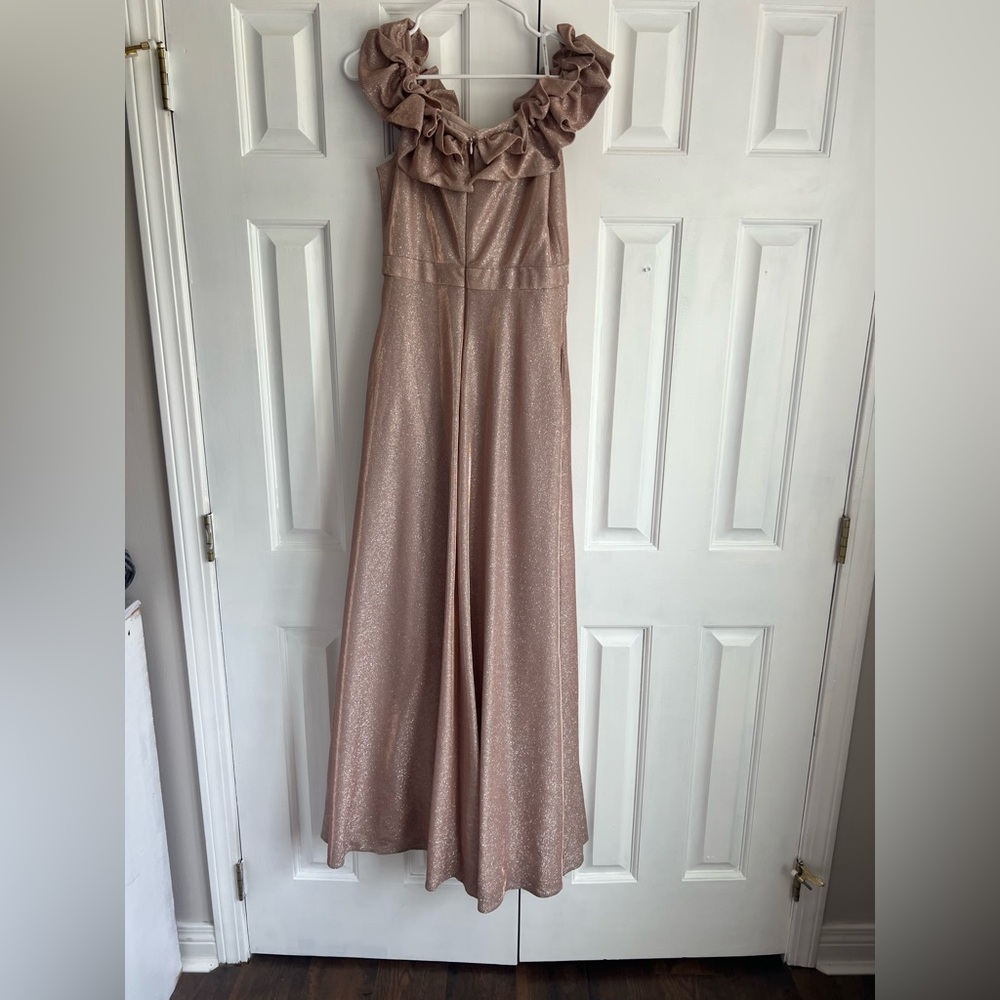 Frank Lyman Design Strapless Sparkling Dress - Perfect Mother of the Bride dress - Picture 5 of 7